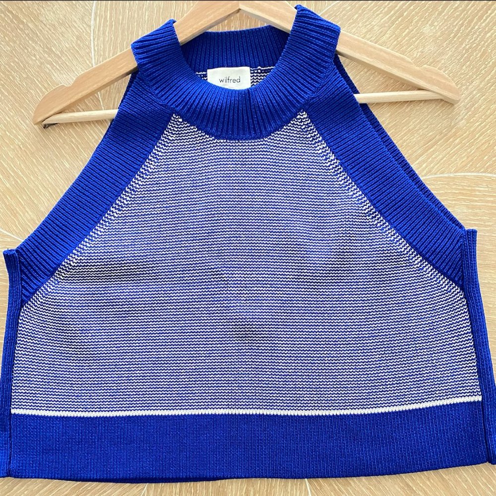 Aritzia Wilfred Crevier Knit Top